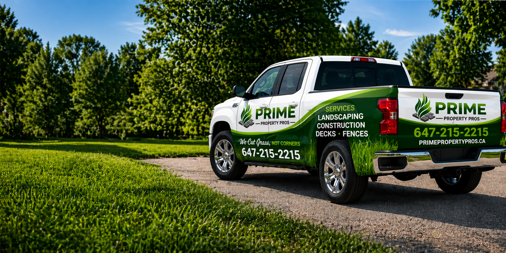 Prime Property Pros hedge trimming service